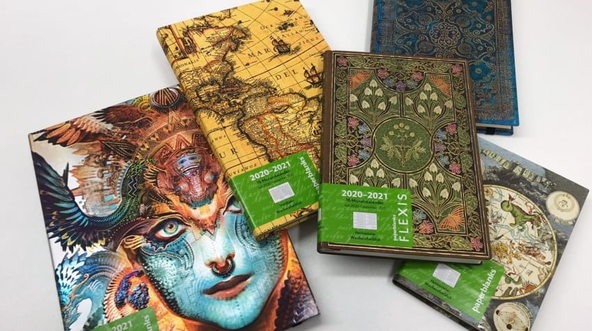 18-Monatskalender 2020/2021 von paperblanks bei dodt - viele verschiedene Motive