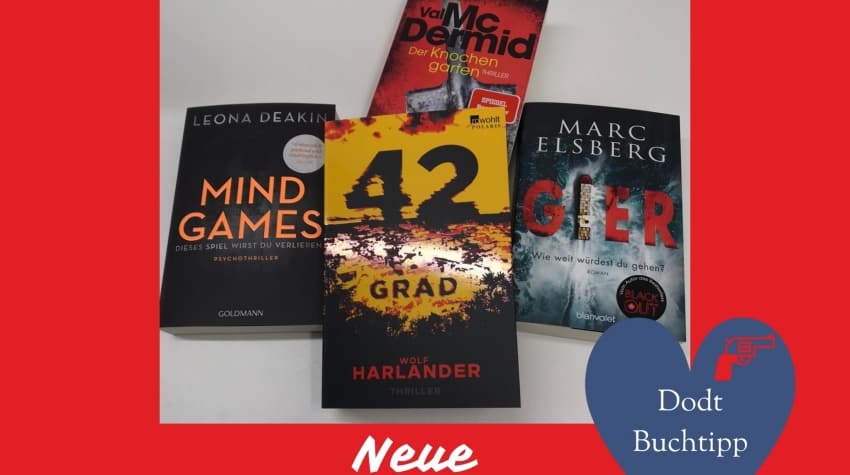 Neue Thriller für jeden Geschmack | Dodt Buch und Papier