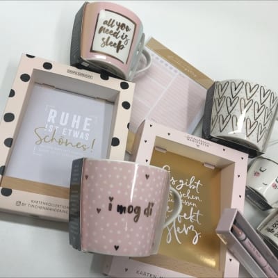 Neu bei uns: Pretty in Pink und Gold