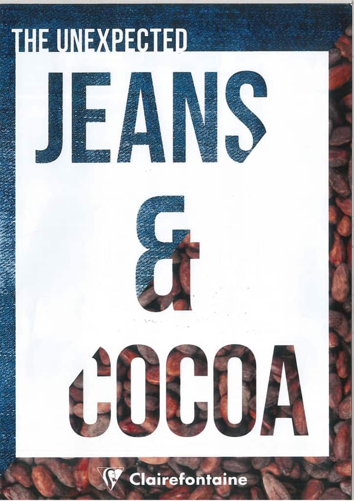 The unexpected: Papierserien Jeans & Cocoa von Clairefontaine